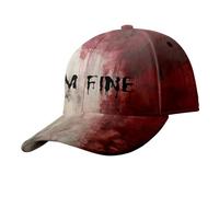 Cappellini da baseball sanguinanti regolabili per Halloween Unisex spaventoso sangue cappello da baseball per feste in maschera cappello costume di Halloween accessorio