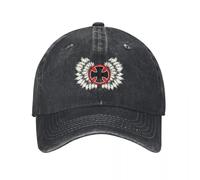 Cappellini da Baseball Vintage Flying Iron Cross per Uomo Donna Distressed Denim Snapback Cappello allenamenti all'aperto Cappelli cap Regalo