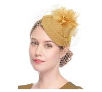 Cappellini da donna, Cappello Fascinator for donna Velo floreale multicolore Fermacapelli Fascia for capelli Matrimonio Tea Party