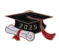 Cappellini da dottorato Spille Eleganti spille in lega a prova sbiadimento 2025 Regali laurea Elegante cappello accademico Spilla per lei Spilla per cappello da laurea in lega