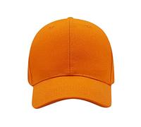 Cappellini da uomo e da donna, alla moda, casual, scioccanti, Arancione, Taglia unica