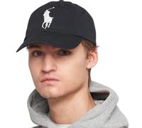Polo Ralph Lauren - Cappellino nero con logo del pony grande One Size