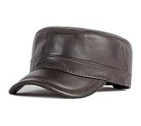 Cappellini militari in pelle di agnello da uomo Cappellini dell'esercito del cadetto