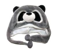 Cappellini per animali per bambini - con cinghie per orecchie, morbido e caldo, cappello divertente per travestimento - per feste, compleanni, casa, ufficio, autunno, Capodanno, diario,