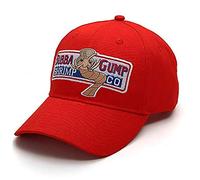 Cappellino 1pc Berretto da Baseball Registrabile Bubba Gump Shrimp Berretto da Baseball Ricamati Snapback Hats Corso Costume per Lo Sport (Red)