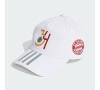 adidas Performance - FC Bayern Championship Winner - Cappellino bianco con 3 strisce M-L