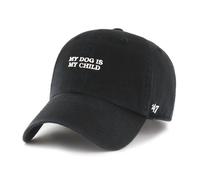 Cappellino 47Brand Slogan Base Runner Clean Up Noir TU