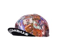 Cinelli Cappellino Con Visiera Columbus Multitag Multicolor