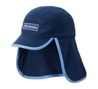 Cappellino 5 pannelli con protezione per il collo bambino Columbia Blu TU