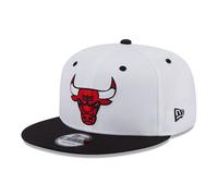 New Era Cappellino 9Fifty Properties Bulls LogoEra berretto baseball snapback cap M/L (57-59 cm) - bianco