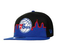 Cappellino 9Fifty NBA Skyline 76ers by New Era nero L/XL (58-61 cm)