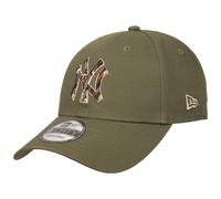 Cappellino 9Forty Camo Logo Infill NY by New Era oliva One Size