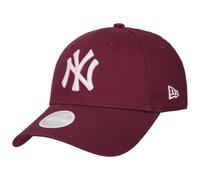 Cappellino 9Forty Metallic Yankees Logo by New Era rosso bordeaux One Size