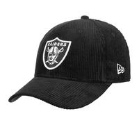 Cappellino 9Forty NFL Cord Raiders by New Era nero One Size
