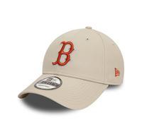 Cappellino 9Forty Patch MLB da uomo New Era ~ Marrone pietra dei Boston Red Sox