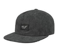 Cappellino a Coste 6 Panel Flat Brim by Reell grigio scuro One Size