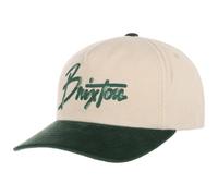 Cappellino a Coste Snapback by Brixton bianco-verde One Size