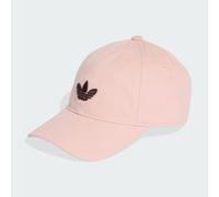 adidas Originals - Adicolor Classic - Cappellino con visiera rosa polvere con trifoglio M-L