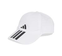adidas Unisex - Adulto Baseball cap 3 Stripes Climaproof, White/Black, M