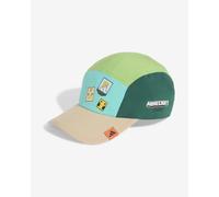 adidas Mixte Enfant Minecraft Youth cap, Collegiate Green/Semi Lucid Lime/Semi Mint Rush/Magic Beige, XXS-XS