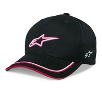Cappellino Alpinestars Ascencion Snapback nero-rosso