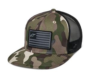 Cappellino Alpinestars Corp verde mimetico-nero