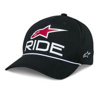 Cappellino Alpinestars Ride Comp Snapback nero-bianco-rosso