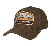 Cappellino American Heritage Wool by Stetson marrone One Size