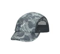 Cappellino asics fujitrail graphic grigio