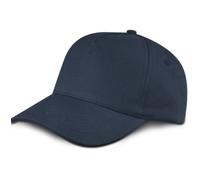 Cappellino Bambino 20 Pezzi 5 Pannelli 100% Cotone con Visiera Rigida precurvata e Chiusura Regolabile con Velcro a Strappo per Gite e Campo Estivo (IT, età, Taglia Unica, Blu Navy)
