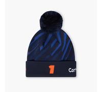 Cappellino Bambino Pon Pon Beanie Oracle Red Bull Racing blu Max Verstappen n.1