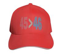 Cappellino Baseball 45 Is Greater Than 46 I Know It You Know It Casual Cappello con Visiera Traspirante Cappello da Baseball Donna per Donna Tennis Uomo