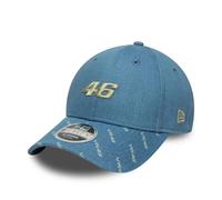 Cappellino Baseball Blu Denim Con Logo Ufficiale Di VR46 Valentino Rossi