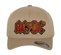 Cappellino Baseball Flexfit Con Logo AC/DC Ufficialmente Licenziato