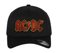 Cappellino Baseball Flexfit Con Logo AC/DC Ufficialmente Licenziato