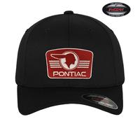 Cappellino Baseball Flexfit Con Logo Retro Pontiac Ufficialmente Licenziato