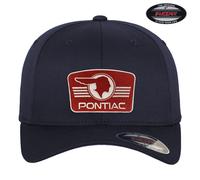 Cappellino Baseball Flexfit Con Logo Retro Pontiac Ufficialmente Licenziato