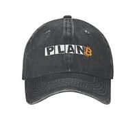 Cappellino baseball in puro cotone una maggiore traspirabilità Punk Unisex Cotone Plan B Tempo Bitcoin Berretto Baseball Adulto BTC Cripto Monete Regolabile Papà Cappello Uomo Donna Hip Hop regalo