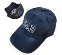 Cappellino Baseball papà Cotone Lavato Regolabile Padre Fio for