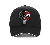 Cappellino Baseball Unisex Berretto Baseball Uomo Bandiera degli Stati Uniti Stampa Regolabile Snapback Cranio Navy Seal Team alla Moda Regalo Perfetto