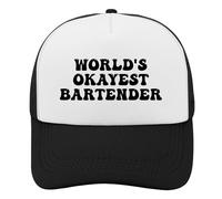 Cappellino Baseball World's Okayest Cappellino da Berretto da Baseball