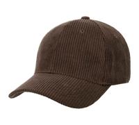 Cappellino Basic Corduroy Baseball marrone One Size