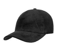Cappellino Basic Corduroy Baseball nero One Size