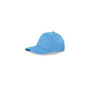 CAPPELLINO BERRETTO BAMBINO 5 PZ CON VISIERA (AZZURRO PM101AZ)