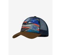 Buff Trucker Jr - cappellino Blue/Brown man Recycled Materials,Certified B Corporation
