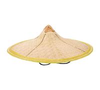 Cappellino Cappello Cinese Da Pesca Tradizionale Bambù