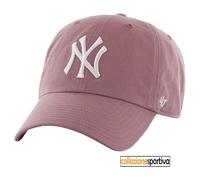 47 Brand Cappellino '47 CLEAN UP MLB New York Yankees Rosa Senza etichetta ONE SIZE Uomo