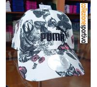 CAPPELLINO CAPPELLO PUMA ESSENTIALS LOGO FLOREAL - 026656-02 - col. bianco