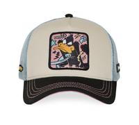 Cappellino Capslab x Looney Tunes, Daffy, Trucker Cap Beige Azzurro Nero