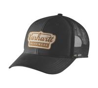 Cappellino Carhartt Twill Mesh-Back Script Patch nero Taglia unica